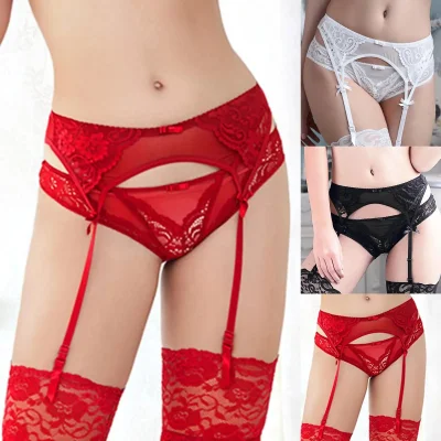 Кружевной пояс для чулок