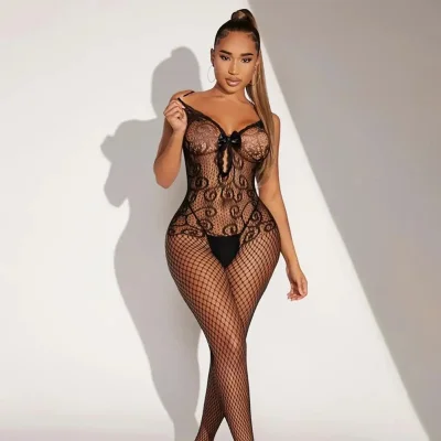 Эротическое платье-сетка