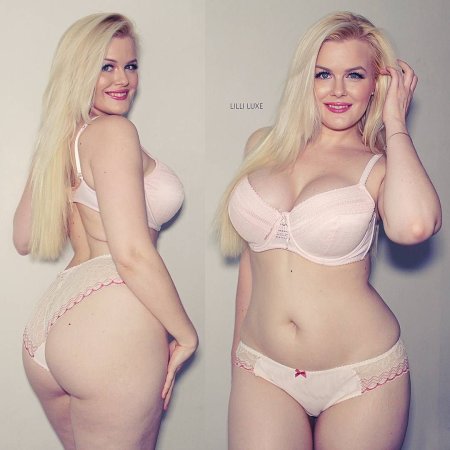 Lilli luxe plus size model