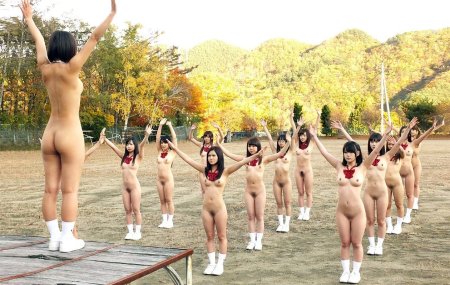 Naked Japanese competition
