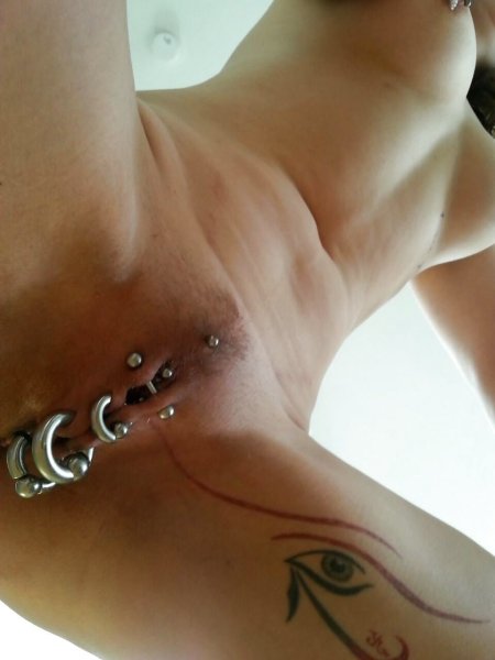 Female intimate piercing