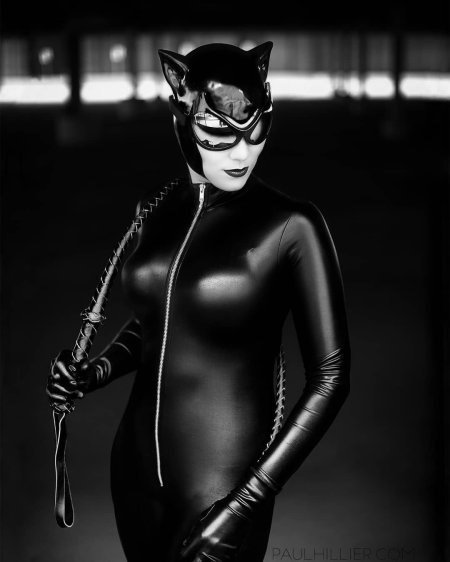 Meriwether as catwoman in batman