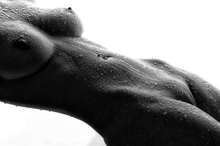 Beautiful naked girl body