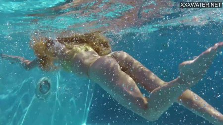 Swimming naked