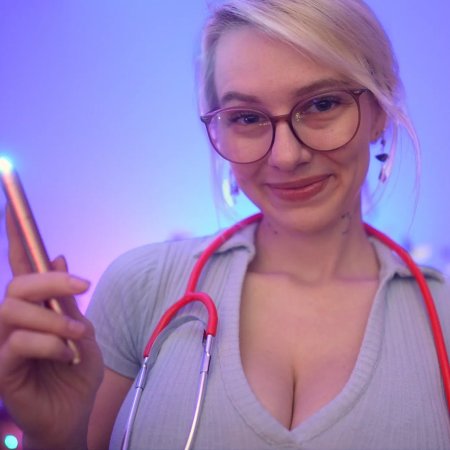 Asmr dr. stardust's cranial nerve exam