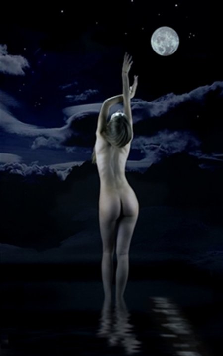 Naked under the moon