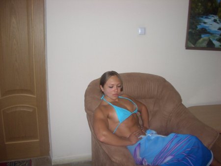 Natalya Trukhina in her youth