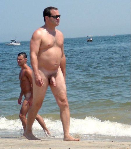 On nudist beaches