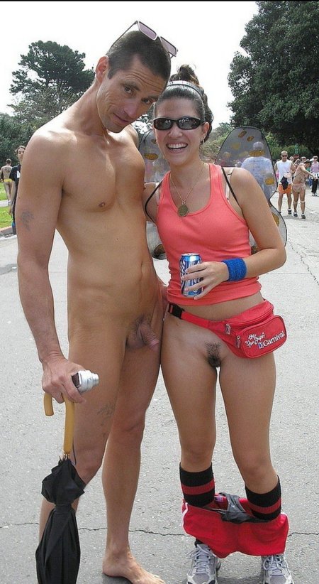 Boys and girls without panties