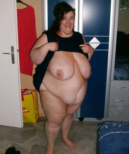 Huge tits of fat women