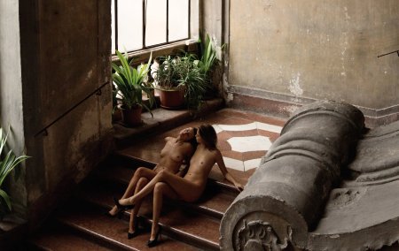 Nude model