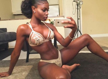 Black girl selfie