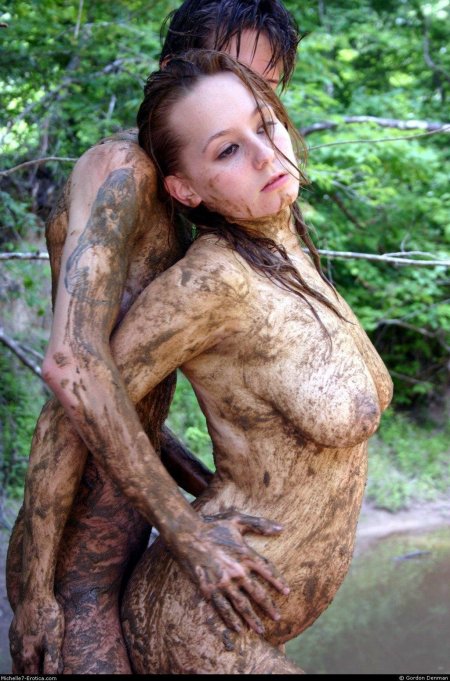 Tits in the mud
