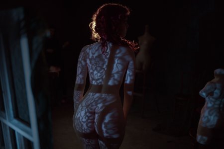 Girl and woman