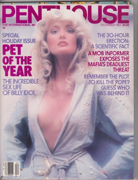 Penthouse magazine december pet angela