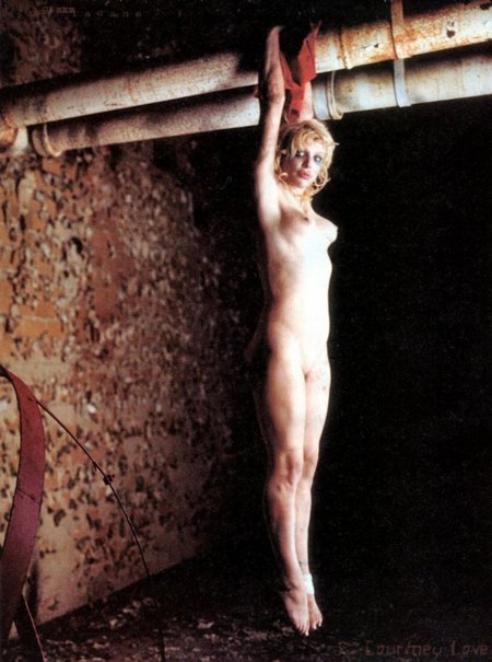 Courtney Love naked in her youth