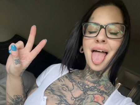 Models with tattoos