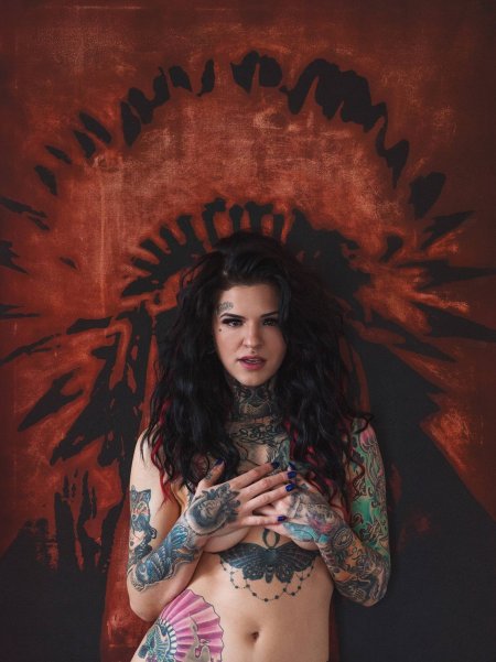 Girl tattoo