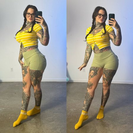 Girls with tattoos are beautiful