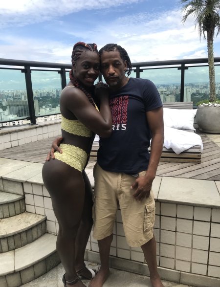 Dark-skinned girl