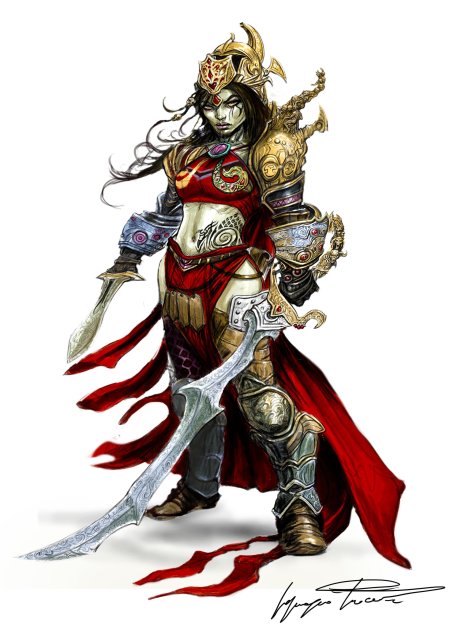 Fantasy warriors