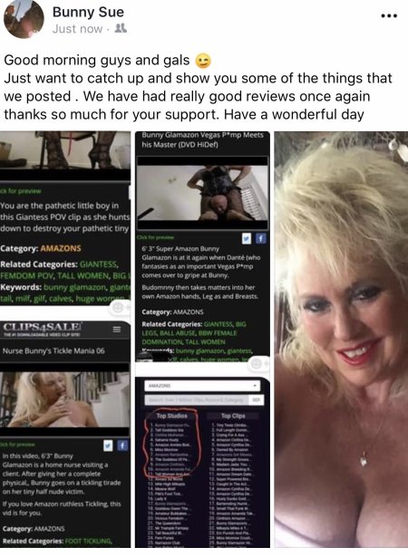 Glamazon bunny porn star