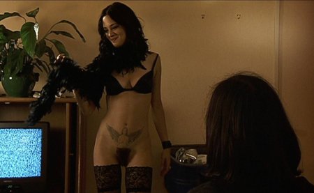 Naked actress Asia Argento