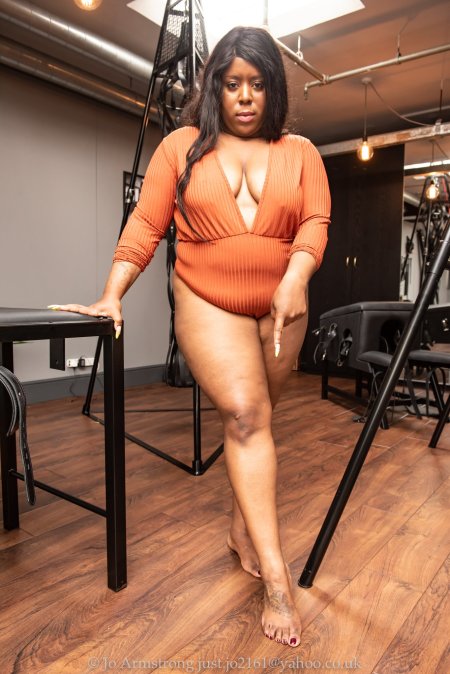 Curvy woman