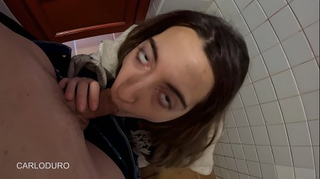 Deep blowjob