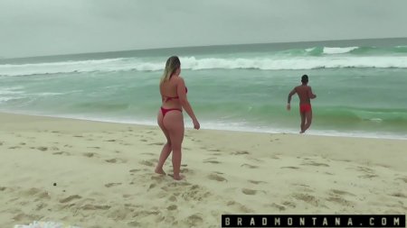 From the beach