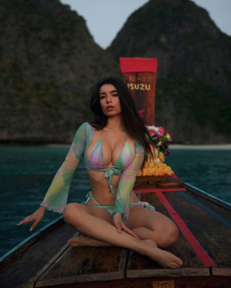 Woman bikini