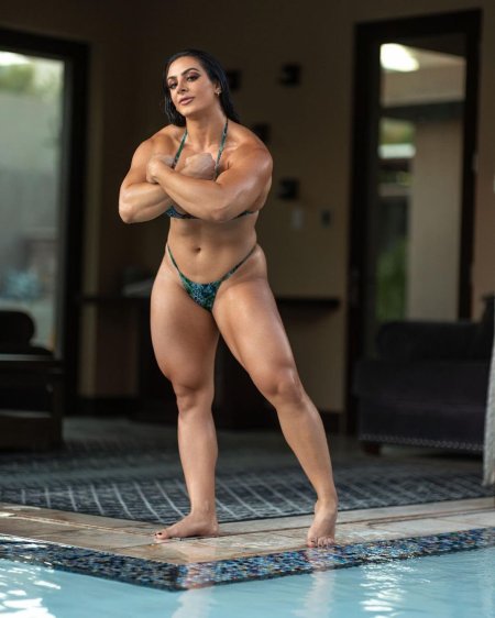 Bodybuilder girl