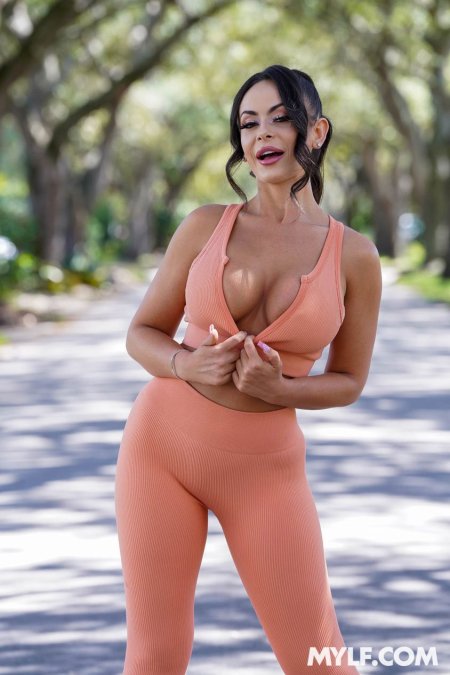 Alison tyler in a transparent swimsuit