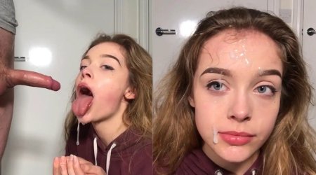 Cum on faces