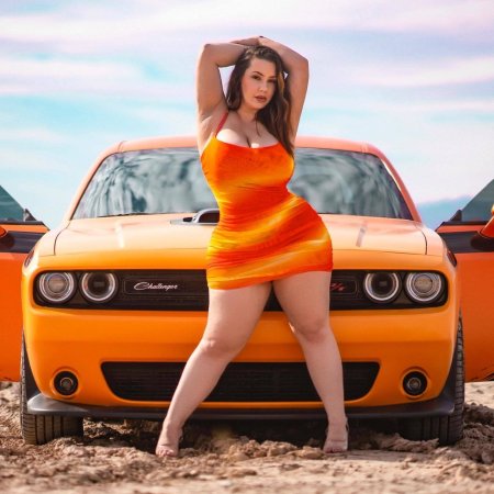 Romy Chase plus size model