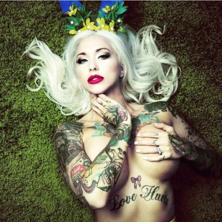 Tattoo model rachel rampage vancouver canada ink ppl