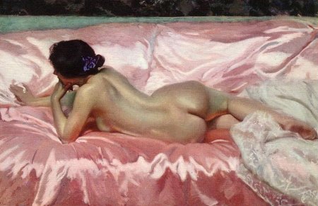 Female nudity in art