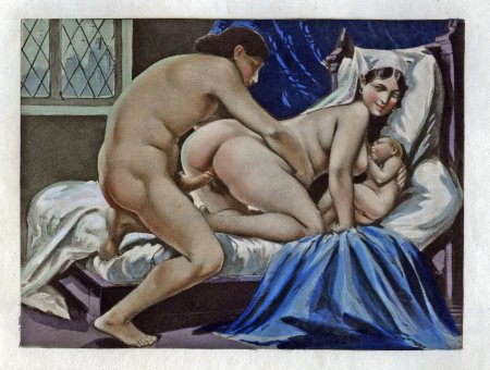Edouard Henri Avril fellatio