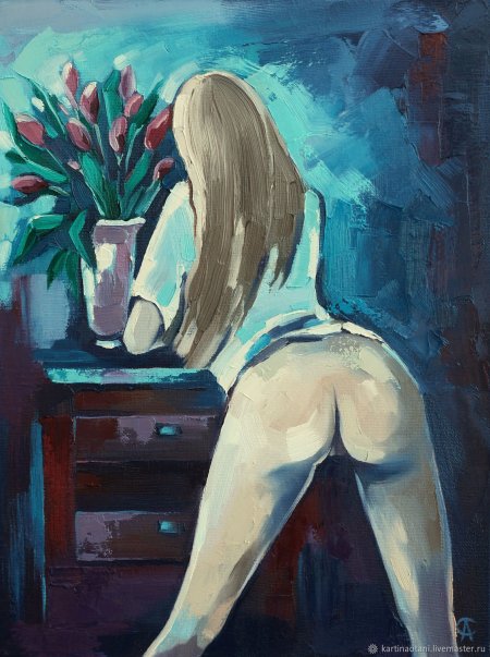 Paintings of naked girls
