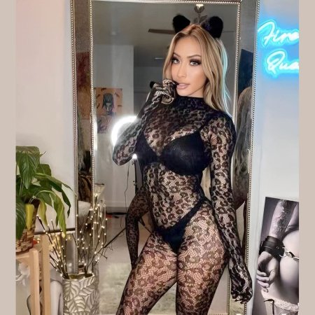 Bodystocking Bodysuit Mesh Jumpsuit