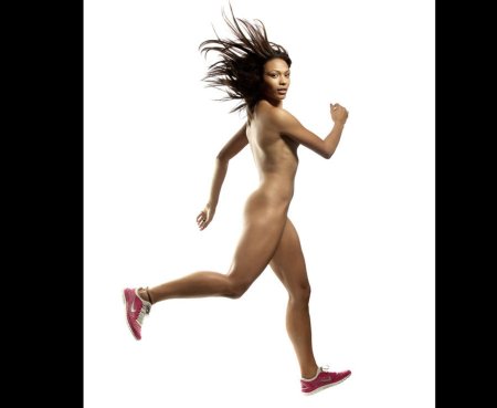 Naked female athletes