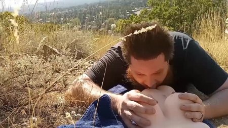 Blowjob in the forest