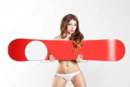 Topless girl
