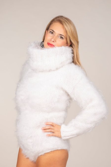 Fluffy Yarn Sweater
