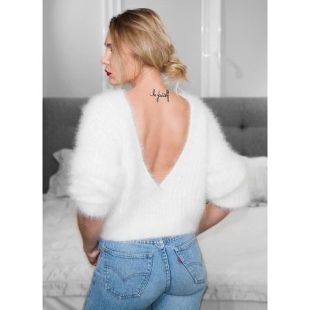 Sabrina mohair pullover