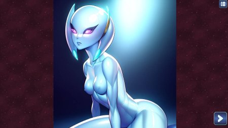 Beautiful alien