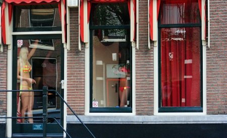 Holland Amsterdam red light street