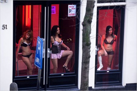Tits Amsterdam Red Light District