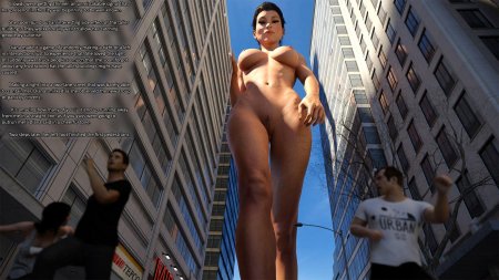 Naked giant girl