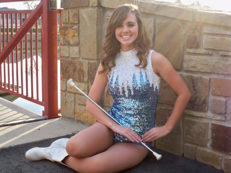 Twirling and cheerleading